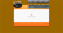 Desktop Screenshot of ciec.cl
